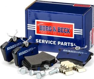 Borg & Beck BBP1778 - Brake Pad Set, disc brake autospares.lv