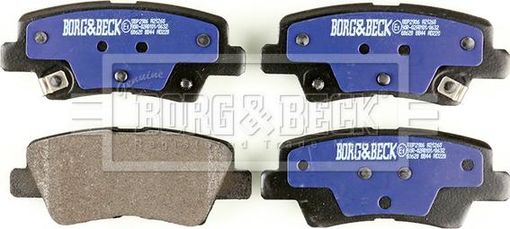 Borg & Beck BBP2906 - Brake Pad Set, disc brake autospares.lv