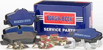 Borg & Beck BBP2495 - Brake Pad Set, disc brake autospares.lv