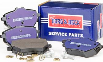 Borg & Beck BBP2452 - Brake Pad Set, disc brake autospares.lv