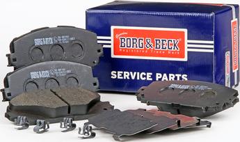 Borg & Beck BBP2464 - Brake Pad Set, disc brake autospares.lv