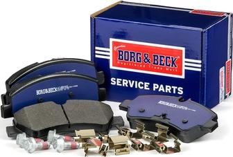 Borg & Beck BBP2409 - Brake Pad Set, disc brake autospares.lv