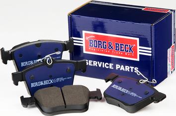 Borg & Beck BBP2401 - Brake Pad Set, disc brake autospares.lv