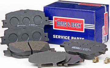 Borg & Beck BBP2504 - Brake Pad Set, disc brake autospares.lv