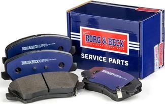 Borg & Beck BBP2690 - Brake Pad Set, disc brake autospares.lv