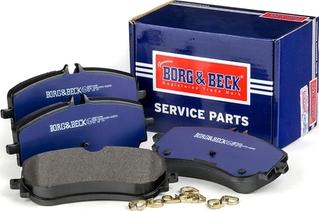 Borg & Beck BBP2698 - Brake Pad Set, disc brake autospares.lv