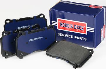 Borg & Beck BBP2612 - Brake Pad Set, disc brake autospares.lv