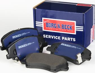 Borg & Beck BBP2681 - Brake Pad Set, disc brake autospares.lv