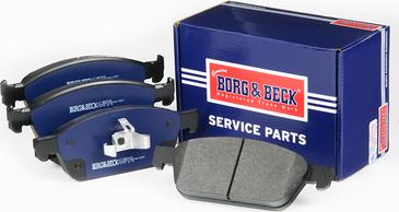 Borg & Beck BBP2628 - Brake Pad Set, disc brake autospares.lv