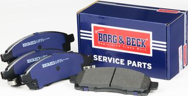 Borg & Beck BBP2627 - Brake Pad Set, disc brake autospares.lv