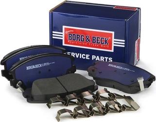 Borg & Beck BBP2048 - Brake Pad Set, disc brake autospares.lv