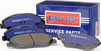 Borg & Beck BBP2042 - Brake Pad Set, disc brake autospares.lv