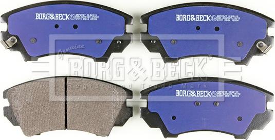 Borg & Beck BBP2047 - Brake Pad Set, disc brake autospares.lv