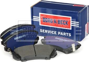 Borg & Beck BBP2047 - Brake Pad Set, disc brake autospares.lv
