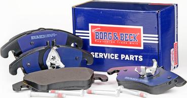 Borg & Beck BBP2061 - Brake Pad Set, disc brake autospares.lv