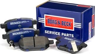 Borg & Beck BBP2086 - Brake Pad Set, disc brake autospares.lv