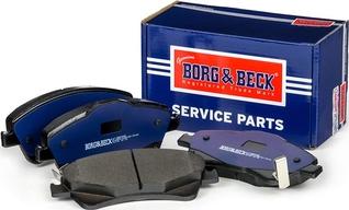 Borg & Beck BBP2080 - Brake Pad Set, disc brake autospares.lv