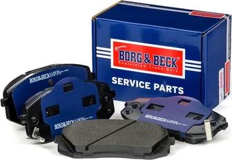 Borg & Beck BBP2081 - Brake Pad Set, disc brake autospares.lv