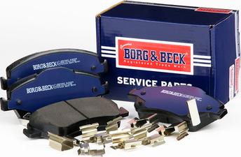 Borg & Beck BBP2083 - Brake Pad Set, disc brake autospares.lv