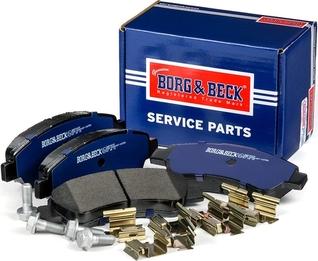 Borg & Beck BBP2035 - Brake Pad Set, disc brake autospares.lv