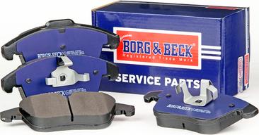 Borg & Beck BBP2023 - Brake Pad Set, disc brake autospares.lv