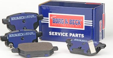 Borg & Beck BBP2070 - Brake Pad Set, disc brake autospares.lv