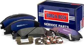 Borg & Beck BBP2140 - Brake Pad Set, disc brake autospares.lv