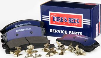 Borg & Beck BBP2148 - Brake Pad Set, disc brake autospares.lv