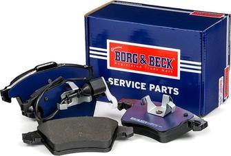 Borg & Beck BBP2143 - Brake Pad Set, disc brake autospares.lv