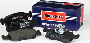 Borg & Beck BBP2162 - Brake Pad Set, disc brake autospares.lv