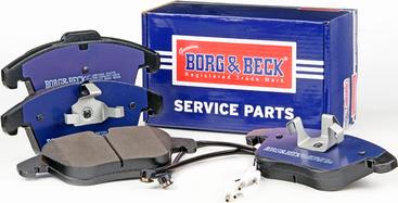 Borg & Beck BBP2184 - Brake Pad Set, disc brake autospares.lv