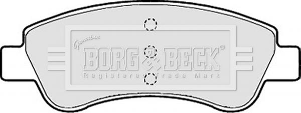 Borg & Beck BBP2131 - Brake Pad Set, disc brake autospares.lv