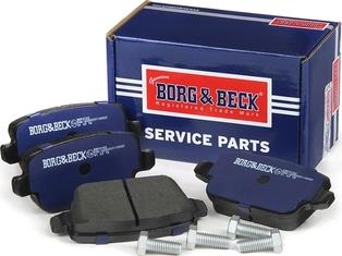 Borg & Beck BBP2122 - Brake Pad Set, disc brake autospares.lv