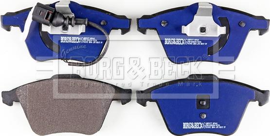 Borg & Beck BBP2177 - Brake Pad Set, disc brake autospares.lv