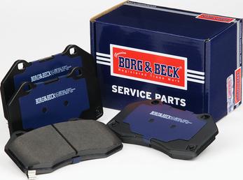 Borg & Beck BBP2841 - Brake Pad Set, disc brake autospares.lv