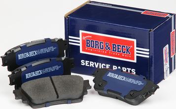 Borg & Beck BBP2847 - Brake Pad Set, disc brake autospares.lv