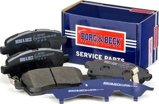 Borg & Beck BBP2809 - Brake Pad Set, disc brake autospares.lv