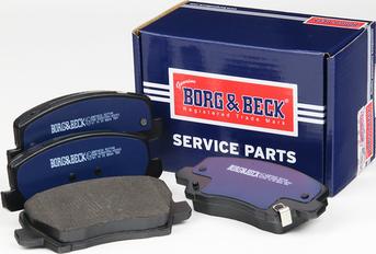 Borg & Beck BBP2832 - Brake Pad Set, disc brake autospares.lv