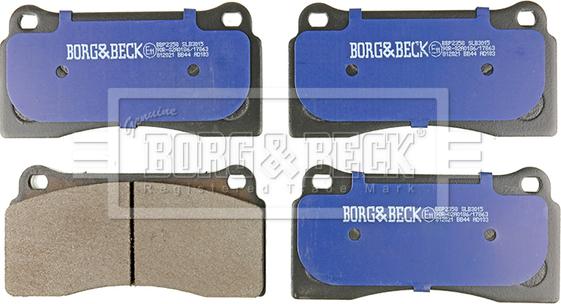 Borg & Beck BBP2358 - Brake Pad Set, disc brake autospares.lv