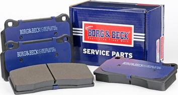 Borg & Beck BBP2358 - Brake Pad Set, disc brake autospares.lv