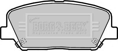 Borg & Beck BBP2364 - Brake Pad Set, disc brake autospares.lv