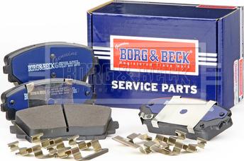 Borg & Beck BBP2332 - Brake Pad Set, disc brake autospares.lv