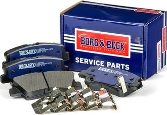 Borg & Beck BBP2323 - Brake Pad Set, disc brake autospares.lv