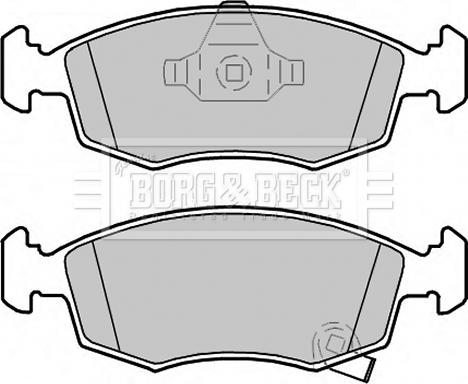 Borg & Beck BBP2322 - Brake Pad Set, disc brake autospares.lv