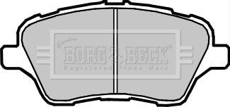 Borg & Beck BBP2379 - Brake Pad Set, disc brake autospares.lv