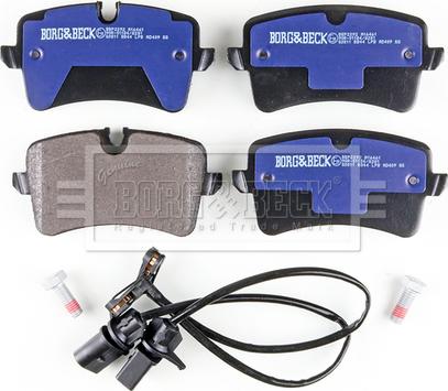 Borg & Beck BBP2292 - Brake Pad Set, disc brake autospares.lv