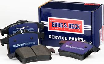 Borg & Beck BBP2265 - Brake Pad Set, disc brake autospares.lv