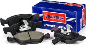 Borg & Beck BBP2200 - Brake Pad Set, disc brake autospares.lv