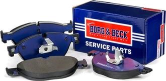 Borg & Beck BBP2218 - Brake Pad Set, disc brake autospares.lv