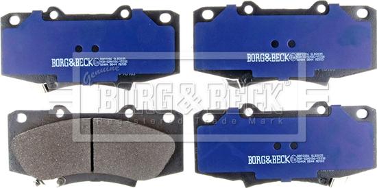 Borg & Beck BBP2286 - Brake Pad Set, disc brake autospares.lv